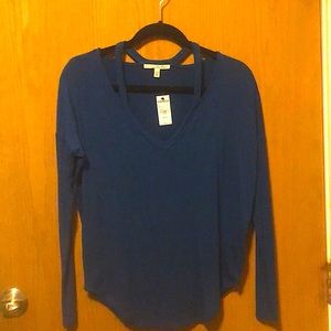 NWT Knit Top V-Neck Long Sleeve, Express One Eleven